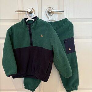 Like new - Gap kids Sherpa set - worn 1 time
